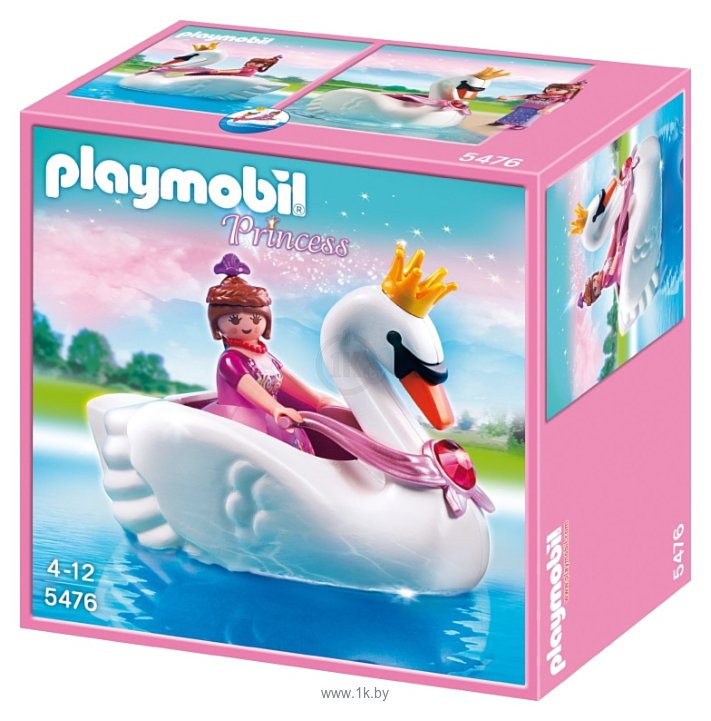 Фотографии Playmobil Princess 5476 Принцесса в лодке-лебеде
