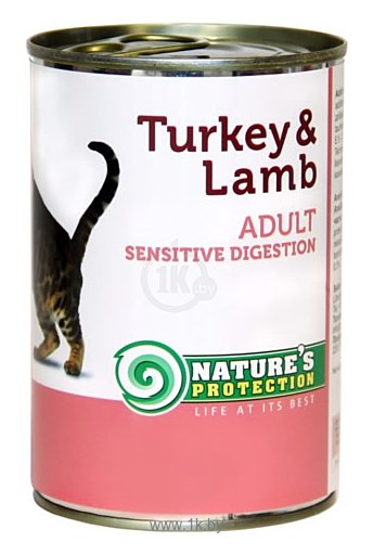 Фотографии Nature's Protection Консервы Cat Sensible Digestion Turkey & Lamb (0.4 кг) 1 шт.