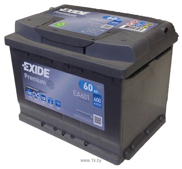 Фотографии Exide Premium EA601 (60Ah)