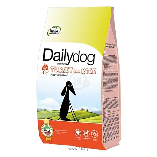 Фотографии Dailydog (3 кг) Puppy Large Breed turkey and rice