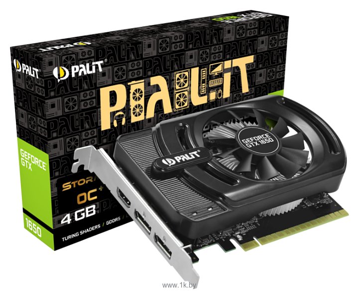 Фотографии Palit GeForce GTX 1650 StormX+ OC (NE51650S1BG1-1170F)