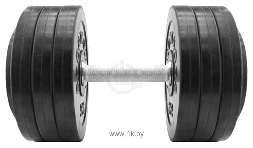 Фотографии Sportcom Разборная с обрезиненными дисками 34.5 кг (2x1.25, 6x5)