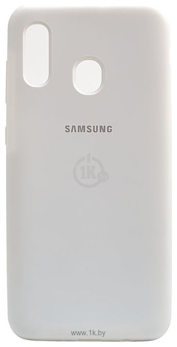 Фотографии EXPERTS Soft-Touch для Samsung Galaxy A20/A30 (белый)