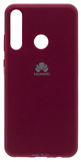 Фотографии EXPERTS Original Tpu для Huawei Y6p с LOGO (малиновый)