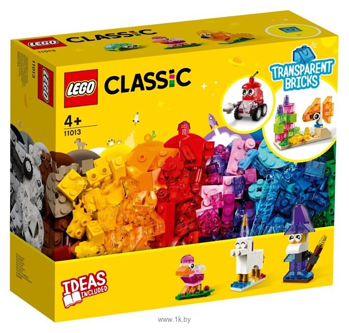 Фотографии LEGO Classic 11013 Прозрачные кубики