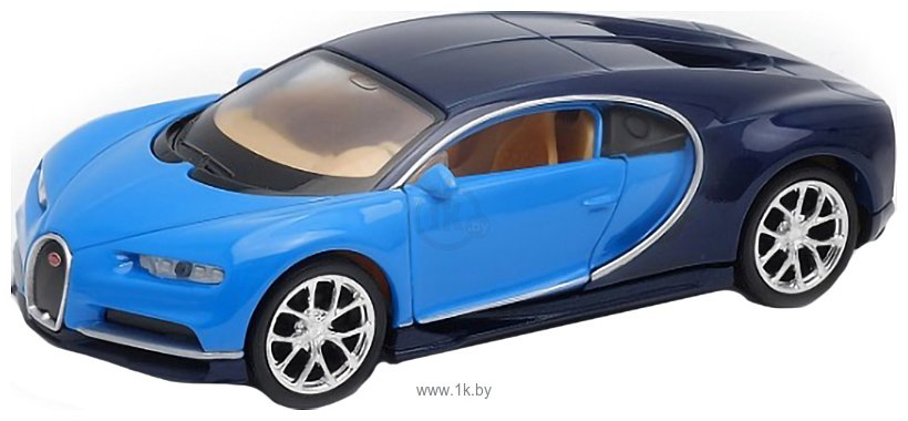 Фотографии Welly Bugatti Chiron 43738 (в ассортименте)