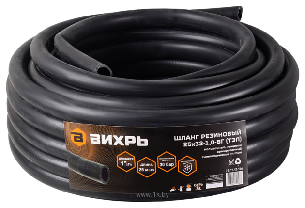 Фотографии Вихрь резиновый армированный 25x32-1.0-ВГ 73/7/2/36 (25 м)