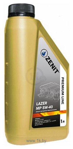 Фотографии Zenit Premium Line Lazer MP 5W-40 1л