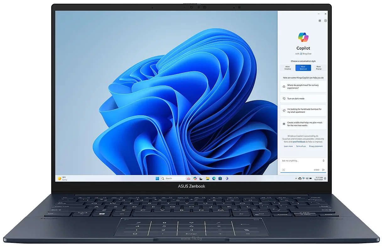 Фотографии ASUS Zenbook 14 OLED UX3405CA-ST1488 Фотографии ASUS Zenbook 14 OLED UX3405CA-ST1488