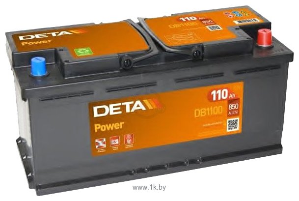Фотографии DETA Power DB1100 (110Ah)
