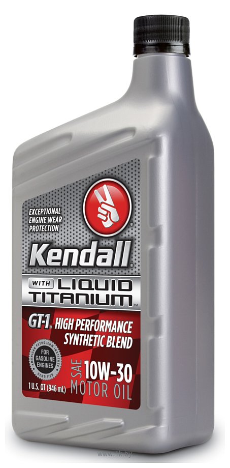 Фотографии Kendall GT-1 HP Synthetic Blend 10W-30 0.946л