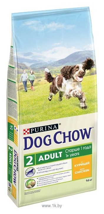Фотографии DOG CHOW (14 кг) Adult с курицей для взрослых собак