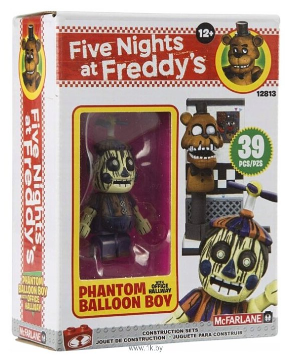Фотографии McFarlane Toys Five Nights at Freddy's 12813 Мальчик с шариками в офисе