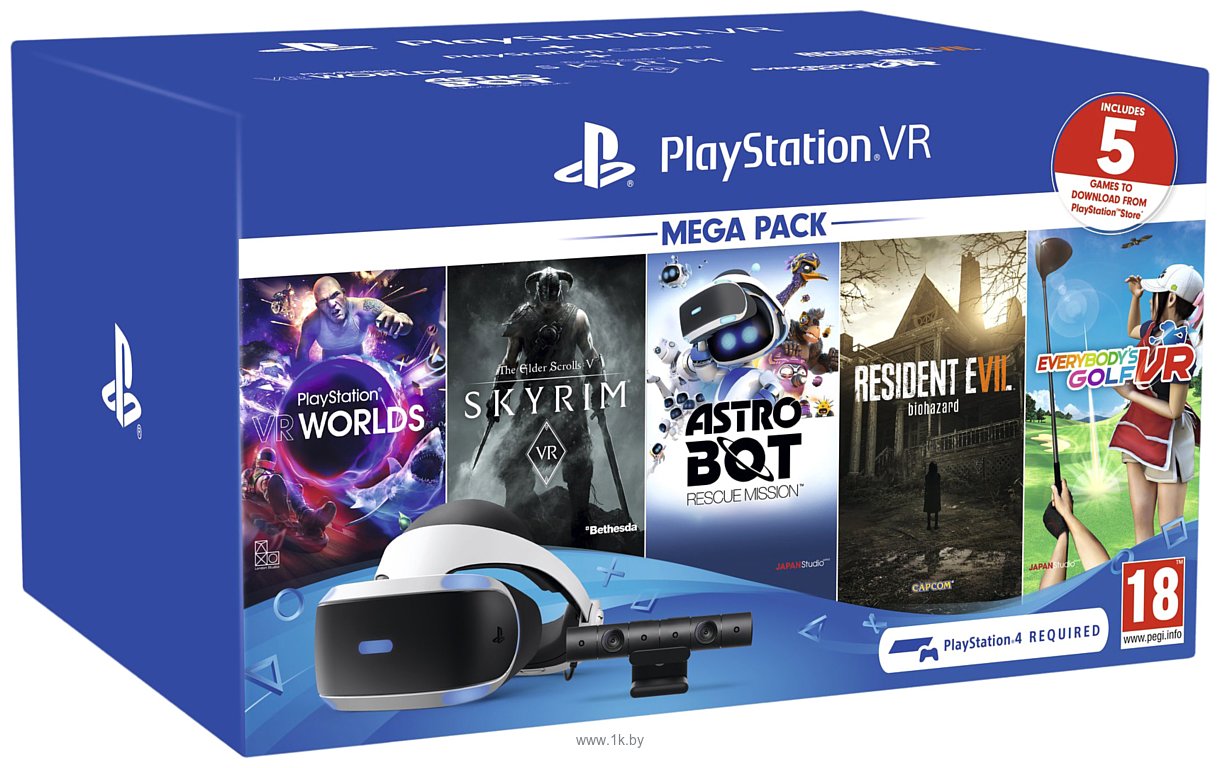Фотографии Sony PlayStation VR v2 Mega Pack 2019