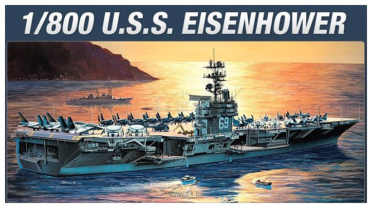 Фотографии Academy Корабль USS Eisenhower 1/800 14212
