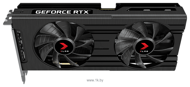 Фотографии PNY GeForce RTX 3050 8GB XLR8 Gaming REVEL EPIC-X RGB Dual Fan Edition (VCG30508DFXPPB)
