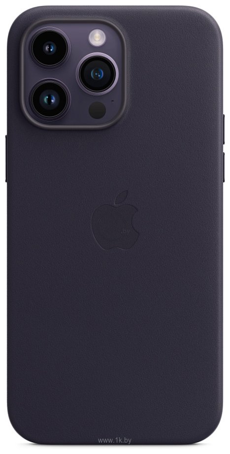 Фотографии Apple MagSafe Leather Case для iPhone 14 Pro Max (чернила)