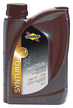 Фотографии Sunoco Synturo Mistral 5W-30 1л