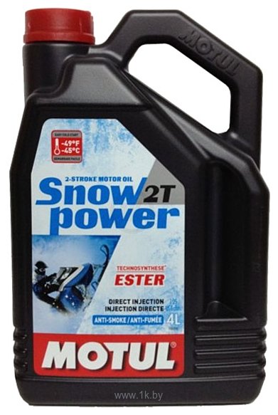 Фотографии Motul SnowPower 2T 4л