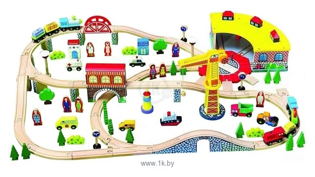 Фотографии Hongji Toys Стартовый набор "Железная дорога" HJD93882