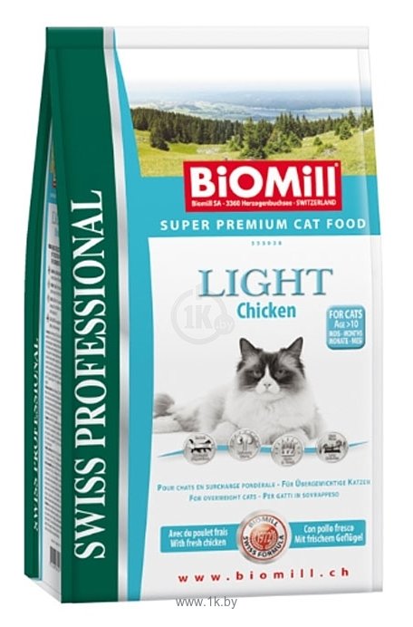 Фотографии Biomill Swiss Professional Cat Light (0.5 кг)