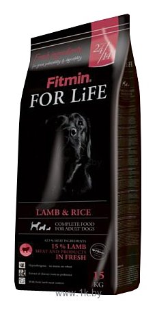 Фотографии Fitmin (15 кг) Dog For Life Lamb & Rice
