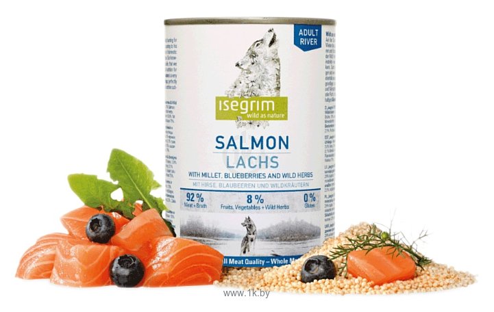 Фотографии Isegrim (0.4 кг) 1 шт. Консервы River Salmon