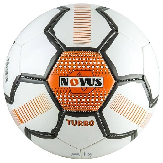 Фотографии Novus Turbo white/black/orange (5 размер)