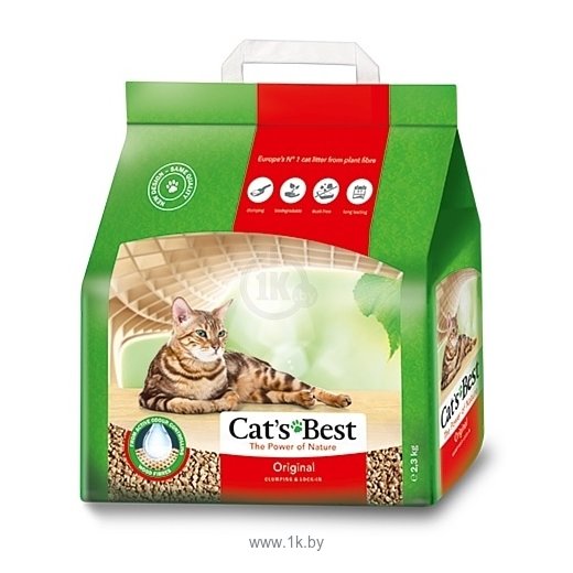 Фотографии Cat's Best Original 10л