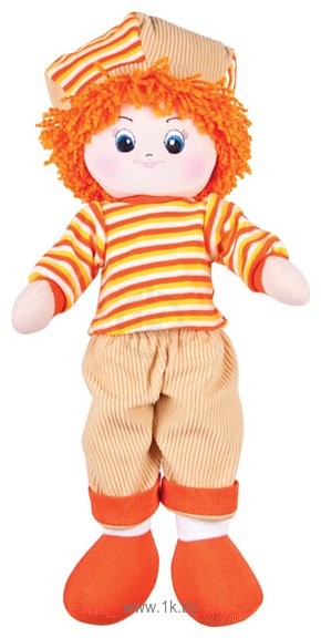Фотографии Gulliver Кукла-мальчик в оранжевой кофточке