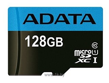 Фотографии ADATA Premier microSDXC Class 10 UHS-I U1 R/W : 85/25MB/s 128GB + SD adapter