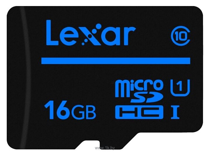 Фотографии Lexar microSDHC Class 10 UHS Class 1 16GB