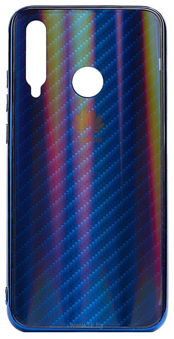 Фотографии EXPERTS Aurora Glass для Honor 10i с LOGO (синий)