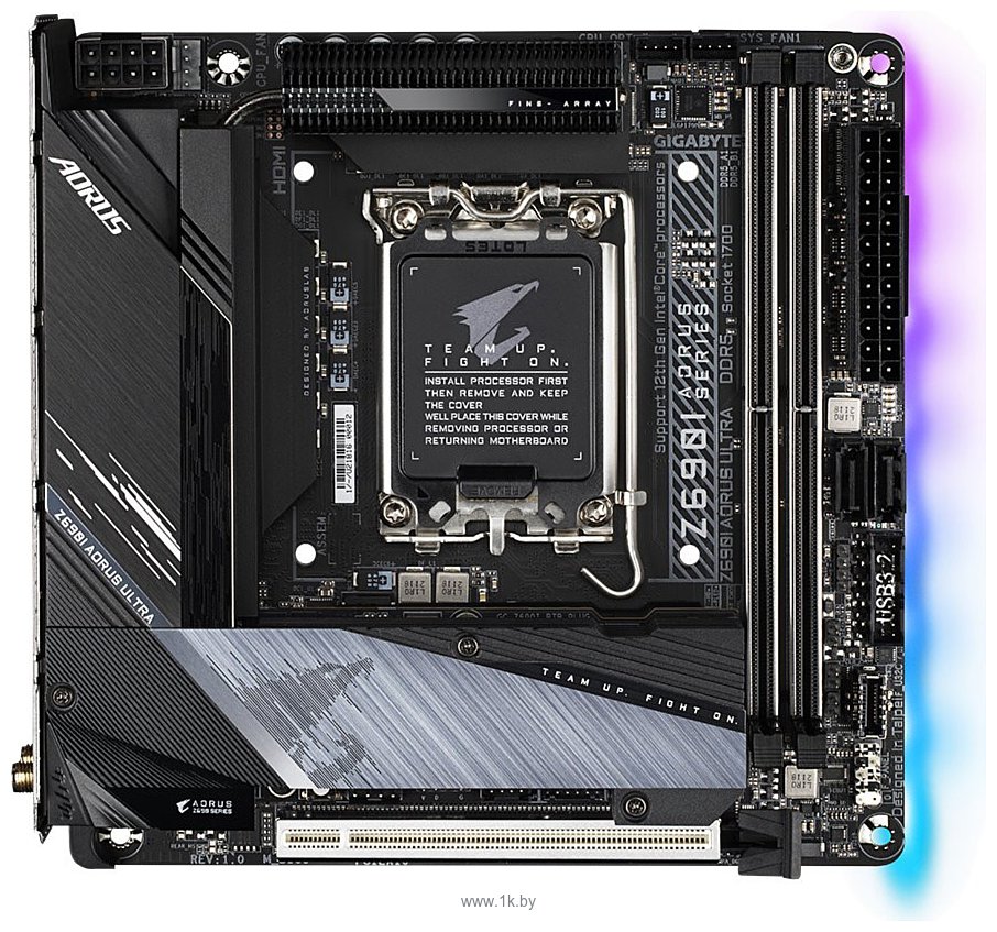 Фотографии Gigabyte Z690I Aorus Ultra (rev. 1.0)