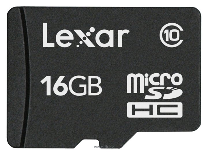 Фотографии Lexar microSDHC Class 10 16GB + SD adapter