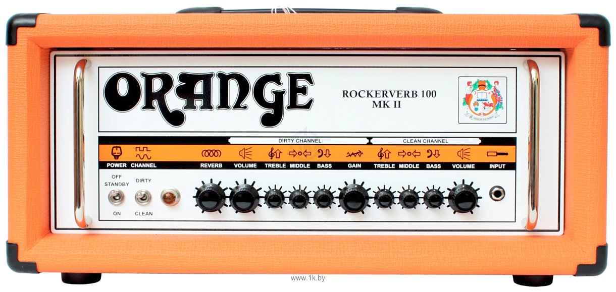 Фотографии Orange Rockerverb 100H MKII Head