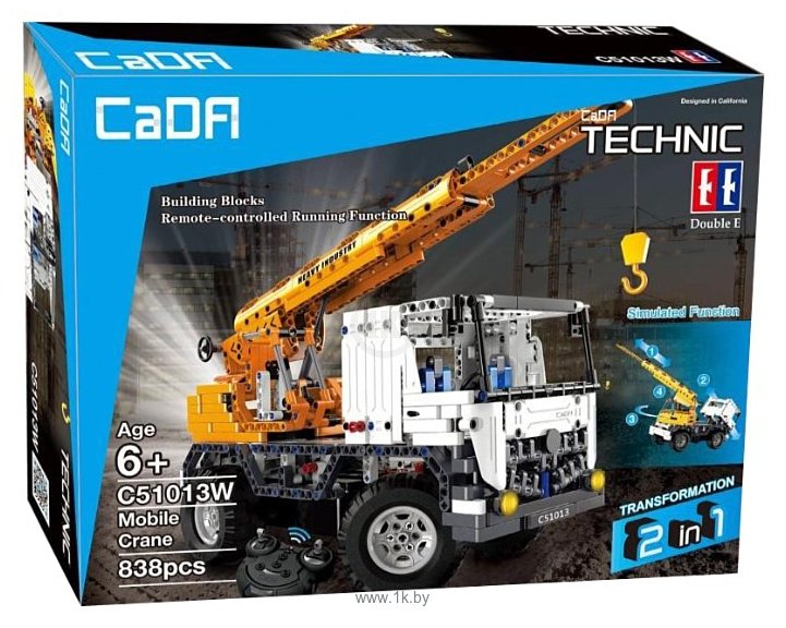 Фотографии CaDa Technic Автокран на радиоуправлении C51013W