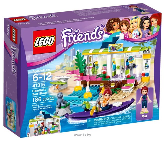 Фотографии LEGO Friends 41315 Серф-станция