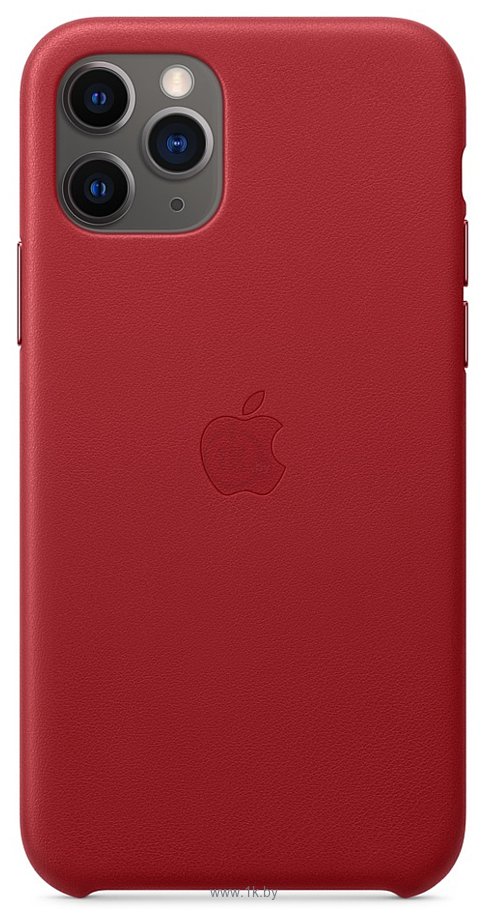 Фотографии Apple Leather Case для iPhone 11 Pro Max (красный)