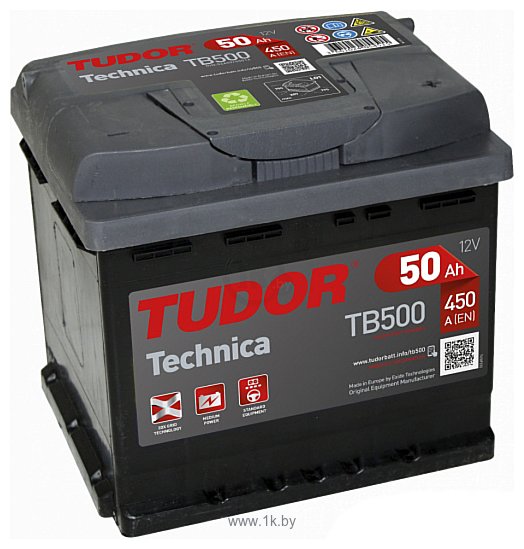 Фотографии Tudor Technica TB500 (50Ah)