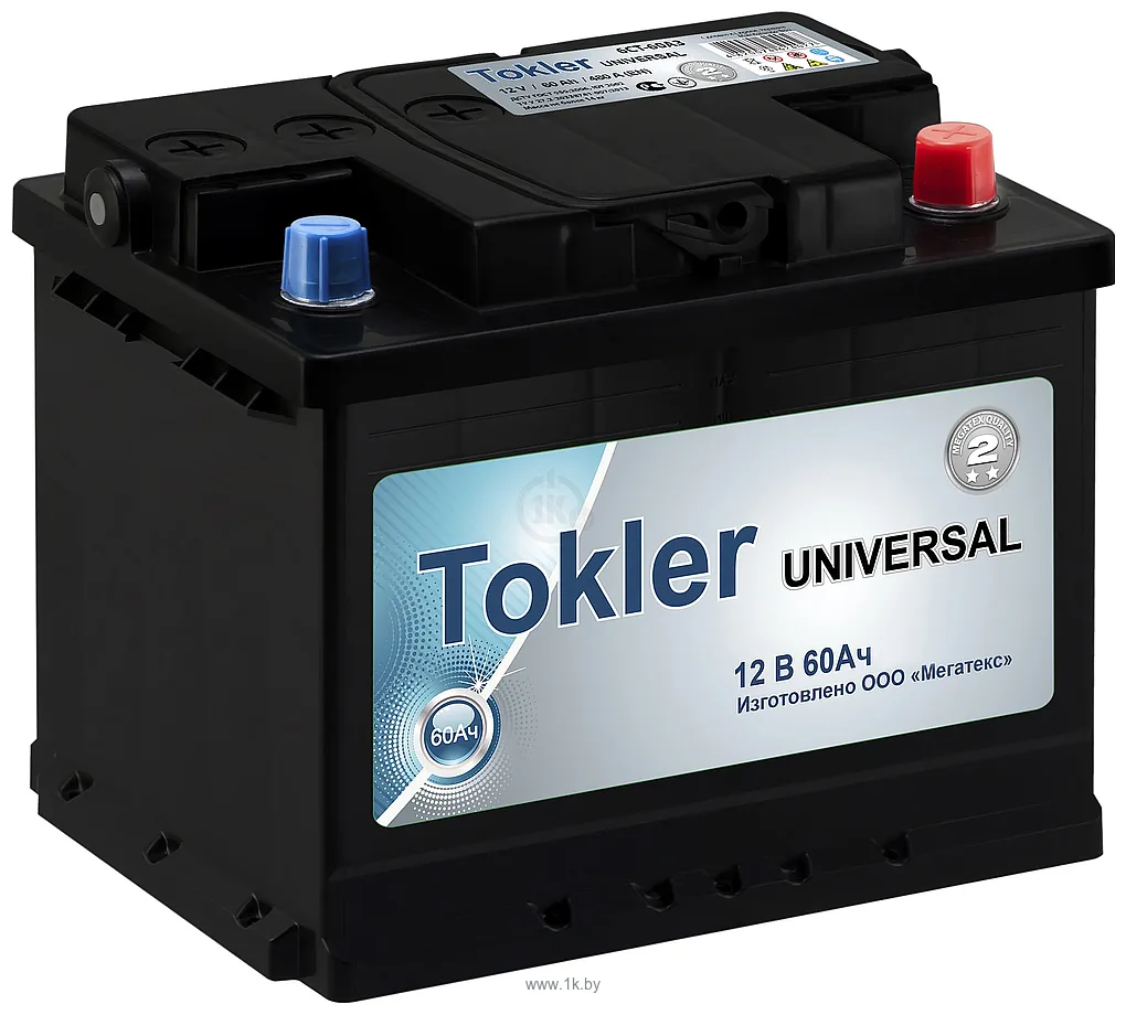 Фотографии Tokler Universal 60 L+ (60Ah)