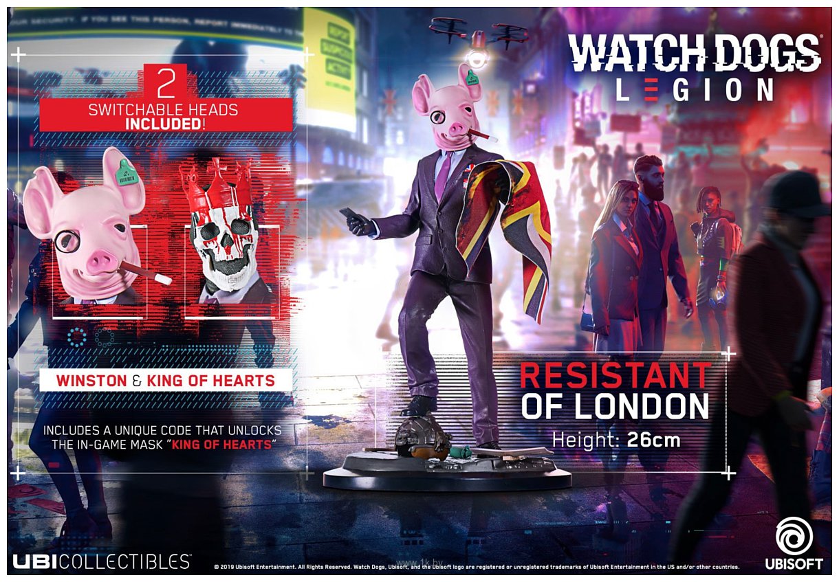 Фотографии Ubisoft Watch Dogs: Legion – Resistant Of London