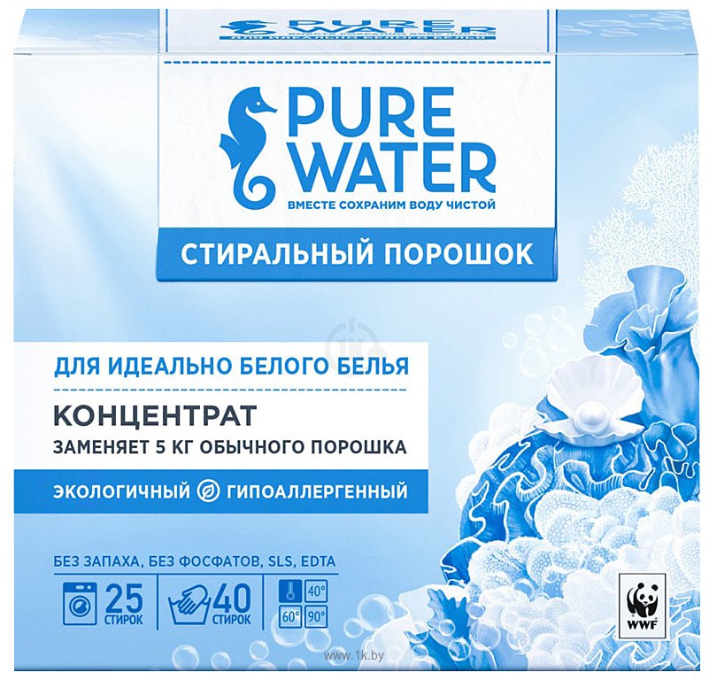 Фотографии mi&ko Pure Water для идеально белого белья 800 г