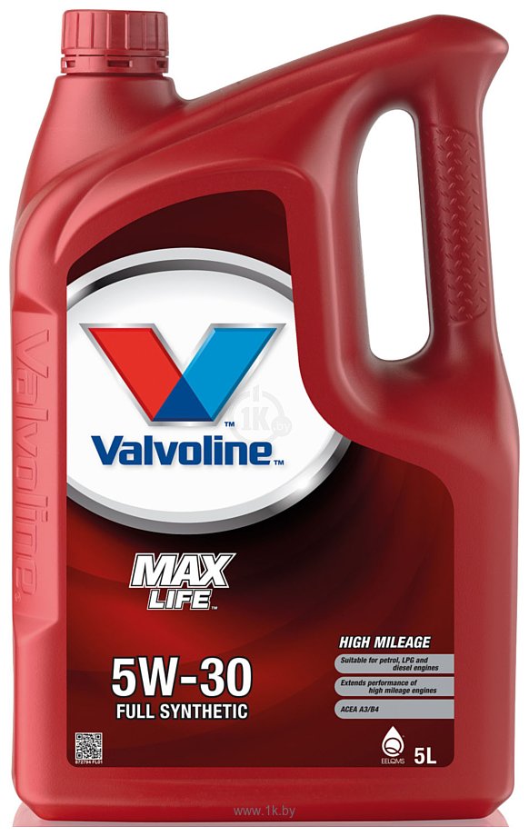 Фотографии Valvoline Maxlife 5W-30 5л