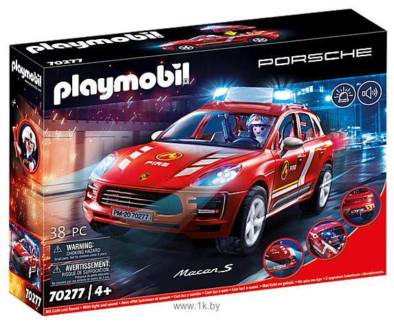 Фотографии Playmobil PM70277 Пожарная служба Porsche Macan S