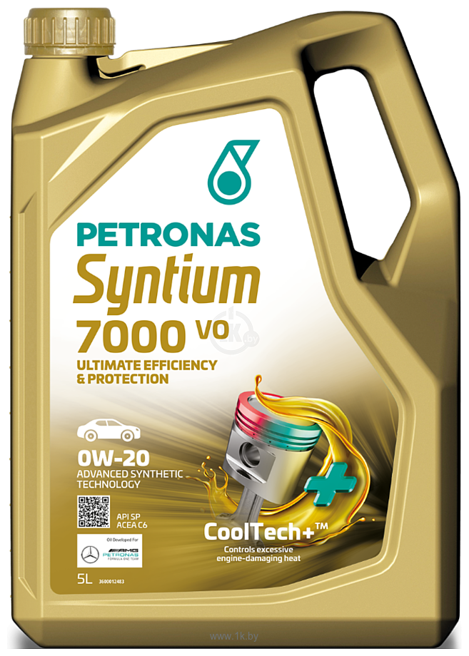 Фотографии Petronas Syntium 7000 VO 0W-20 5л