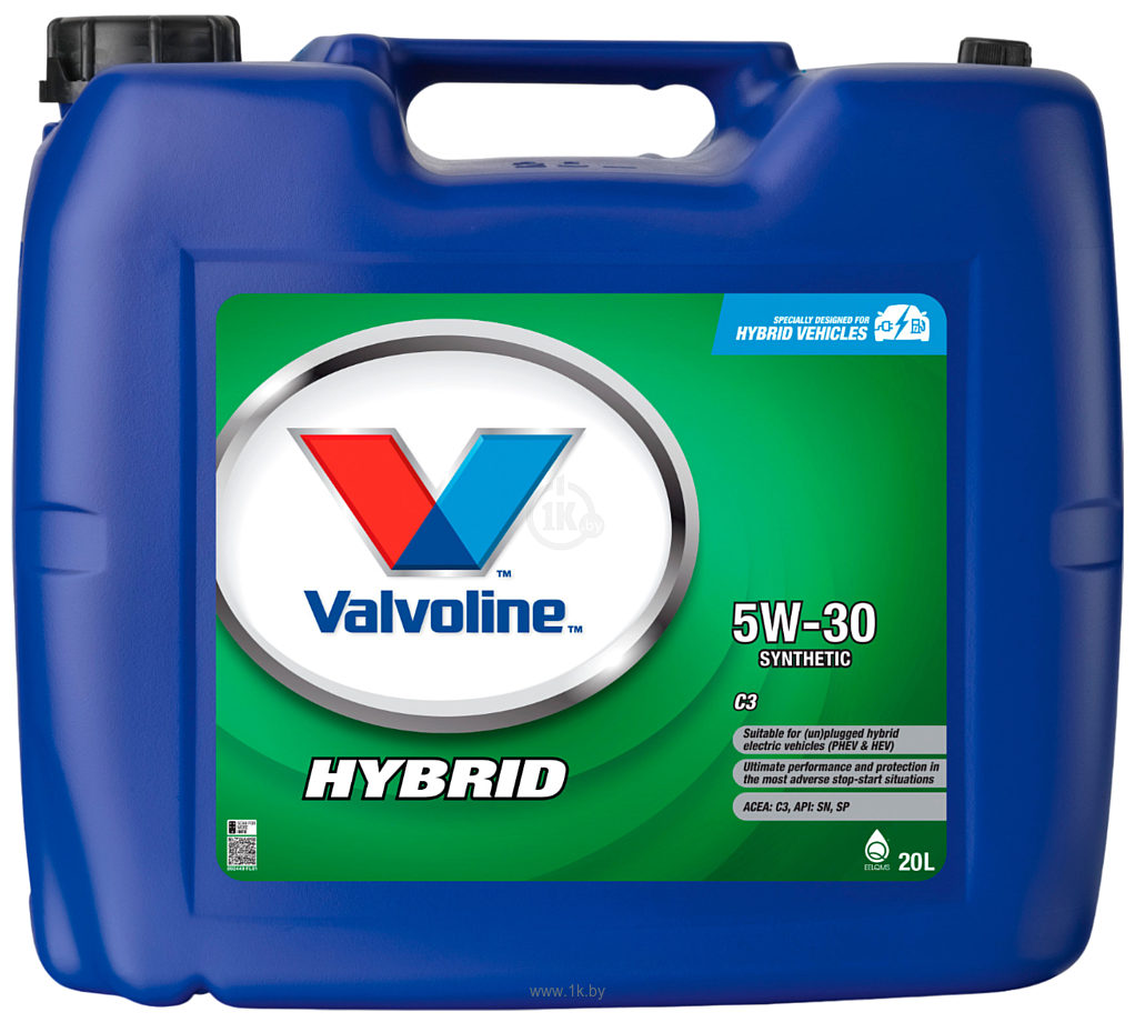 Фотографии Valvoline Hybrid Vehicle C3 5W-30 20л