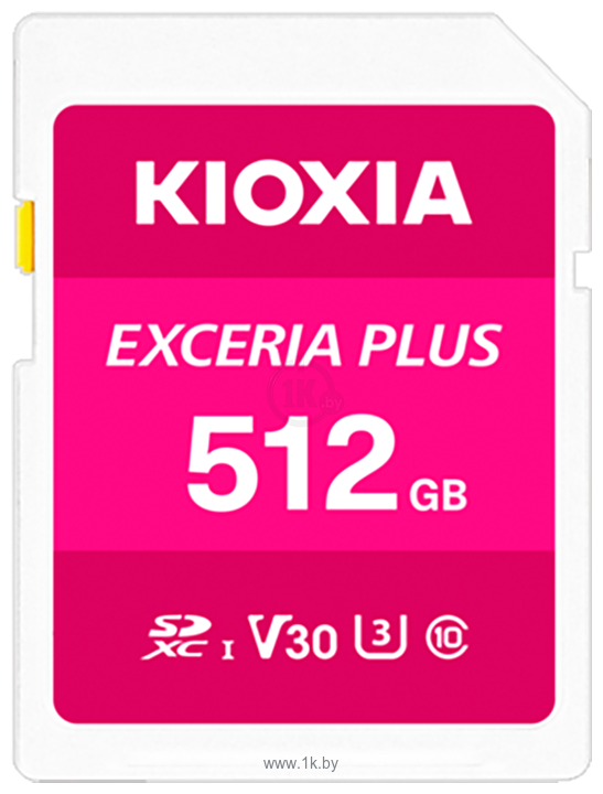 Фотографии Kioxia Exceria Plus SDXC LNPL1M512G 512GB