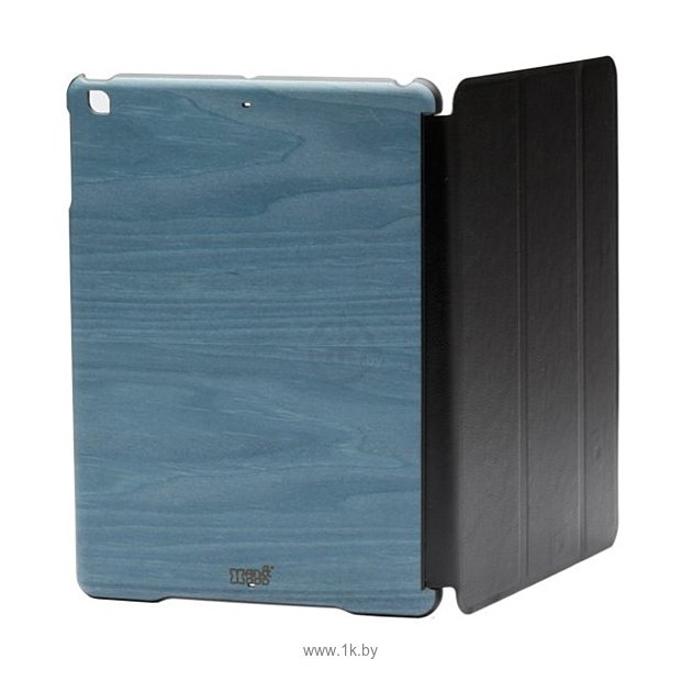 Фотографии Man and Wood Wood-Fit Book Bolivar Blue для iPad Air