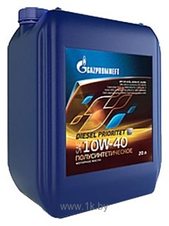 Фотографии Gazpromneft Diesel Prioritet 10W-40 CH-4/SL 20л